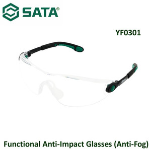 [YF0301] Kacamata YF0301 - Functional Anti-Impact Glasses (Anti-Fog) Sata Tools