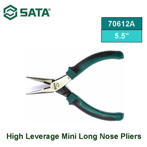 [70612A] Tang Potong Mini 5.5" / 125 mm 70612A High Leverage Mini Combination Pliers Sata