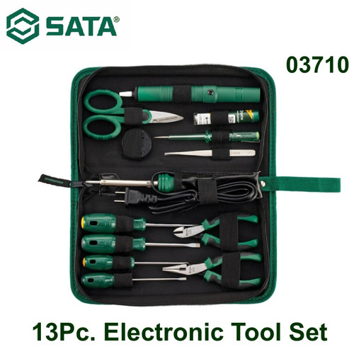 [3710] Tool Kit Set 03710 13Pc. Electronic Tool Set Sata Tools