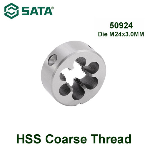 [50924] Mata Bor Die M24x3.0MM 50924 HSS Coarse Thread Sata Tools