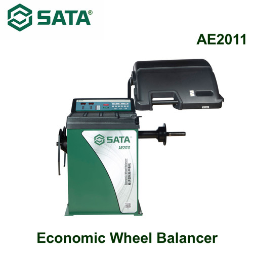 [AE2011] Mesin Balancing Ban Mobil AE2011 Economic Wheel Balancer Sata Tools