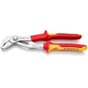 [8726250T] 87 26 250 T KNIPEX COBRA WATER PUMP PLIERS VDE TT