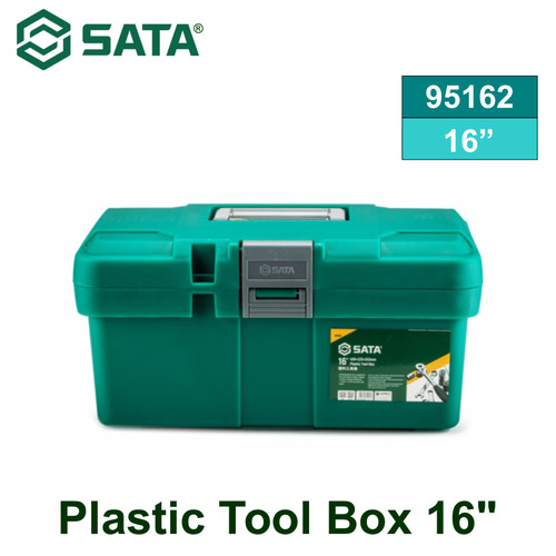 [95162] Kotak Perkakas Plastik 95162 SATA Plastic Tool Box 16"