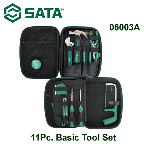 [06003A] Tool Kit Set 11 Pcs 06003A - 11Pc Basic Tools Set Sata Tools
