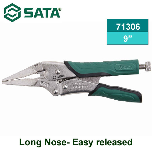 [71306] Tang Jepit Las Lancip 71306 Long Nose- Easy Released Type 9” Sata Tools