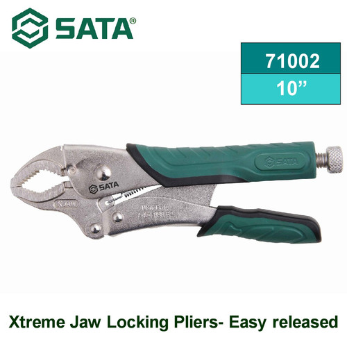 [71002] Tang Buaya 71002 Xtreme Jaw Locking Pliers- Easy Released Type 10” Sata Tools