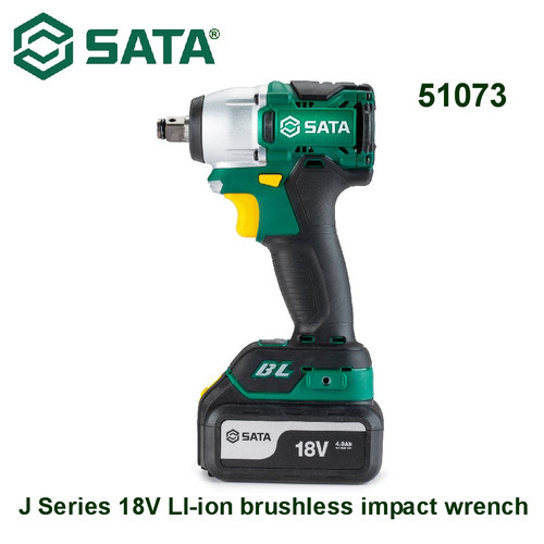 [51073] Mesin Bor 51073 - J Series 18V LI-ion Brushless Impact Wrench Sata Tools