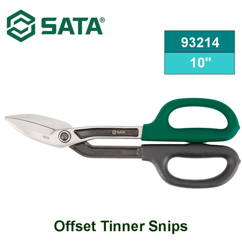 [93214] Gunting Kaleng Offset 10" Sata 93214 Offset Tinner Snips