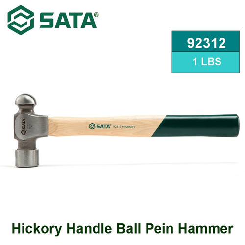 [92312] Palu Konde 92312 - Hickory Handle Ball Pein Hammer 1 Lbs Sata
