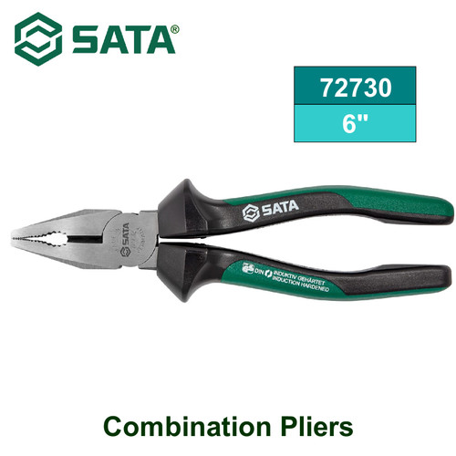 [72730] Tang Kombinasi 160 mm 72730 - Combination Pliers 6” Sata Tools