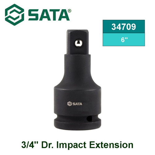 [34709] Kunci Shock Adaptor Impack 3/4" 34709 Impact Extension Bar 6" Sata Tools