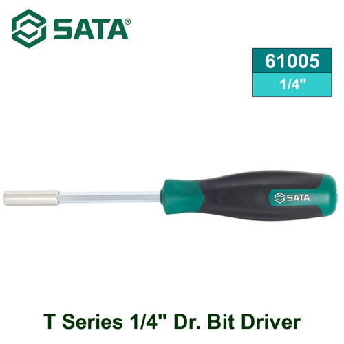 [61005] Kunci Nut Driver 61005 T Series 1/4" Dr. Bit Driver Sata Tools