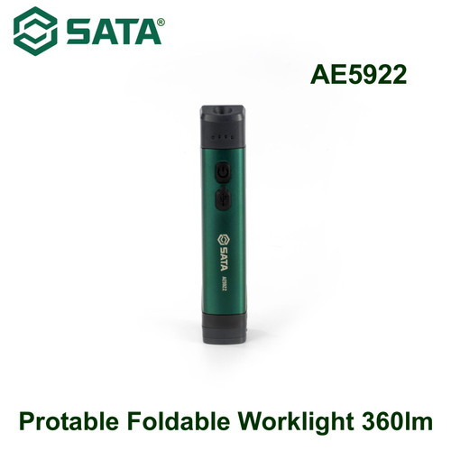 [AE5922] Lampu Senter Lipat LED 360 lm AE5922 Sata Tools Portable Foldable Worklight