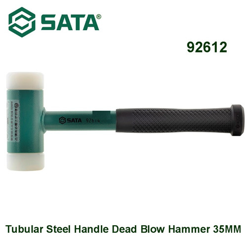 [92612] Palu 92612 Tubular Steel Handle Dead Blow Hammer 35mm Sata Tools