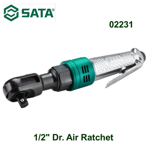 [2231] Kunci Shock Ratchet Pneumatik 1/2" drive 02231 Sata Tools Air Ratchet Mesin Buat Baut Angin