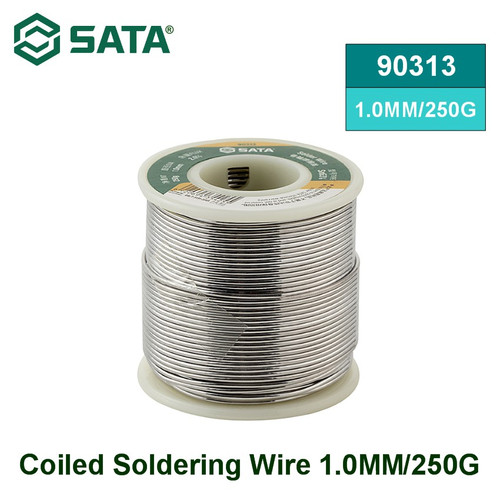[90313] Kawat Solder Kabel Solder 90313 Coiled Soldering Wire 1.0 mm /250G Sata Tools