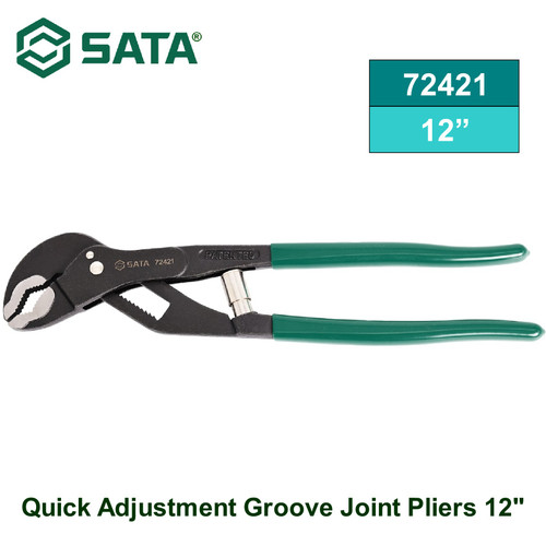 [72421] Tang Burung/Quick Adjustment Groove Joint Pliers 12 Inch 72421 Sata Tools