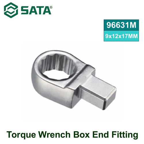 [96633M] Kunci Ring Torsi 96633M Torque Wrench Box End Fitting 9x12x19 mm Sata