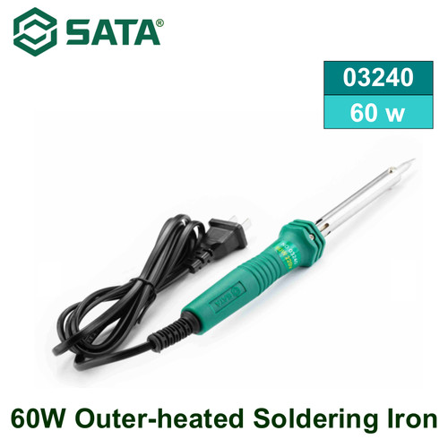 [3240] Solder 60 watt 03240 Sata Tools 60W Outer-heated Soldering Iron