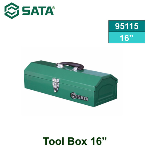 [95115] Kotak Perkakas Besi 16" 420 x 155 x 120 mm 95115 Sata Tools Tool Box 16"