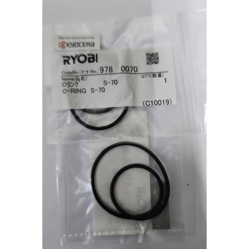 Spare Part Power Tool (CH-470, CH-485) 9780070 - O-Ring S-70 Kyocera Ryobi