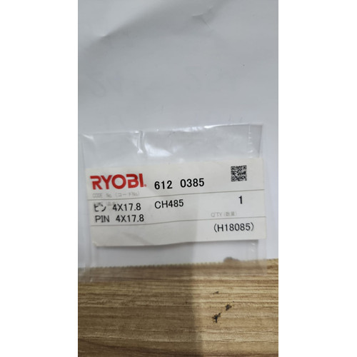 Spare Part Power Tool (CH-485) 6120385 - Pin 4X17.8 Kyocera Ryobi