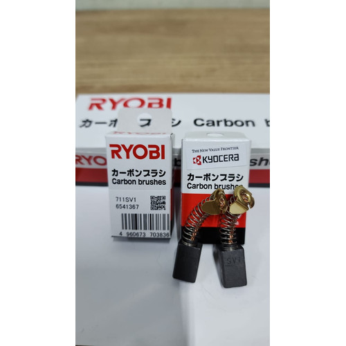 Spare Part Power Tool (CH-470) 6541367 - Carbon Brush 711Sv1 Kyocera Ryobi