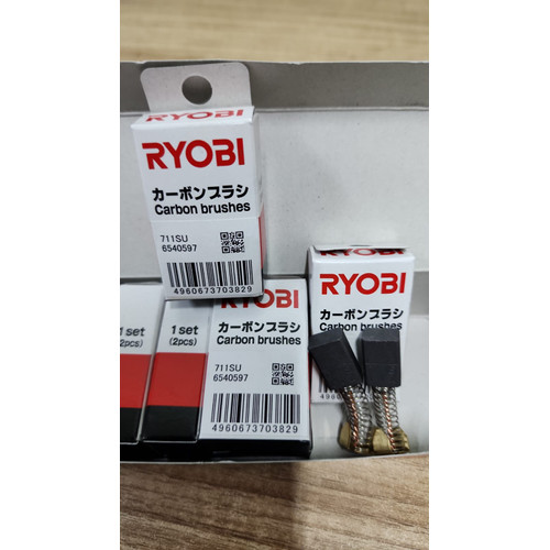 Spare Part Power Tool (CH-485) 6540597 - Carbon Brush 711Su  Kyocera Ryobi