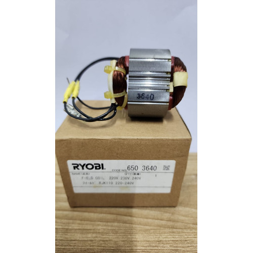 Spare Part Power Tool (RJK-110) 6503640 - Field Coil 220V.230V.240V Kyocera Ryobi