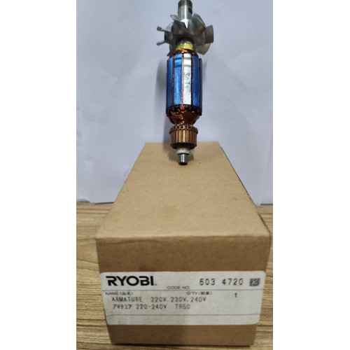 Spare Part Power Tool (TR-50A) 6034720 - Armature 220V.230V.240V Kyocera Ryobi