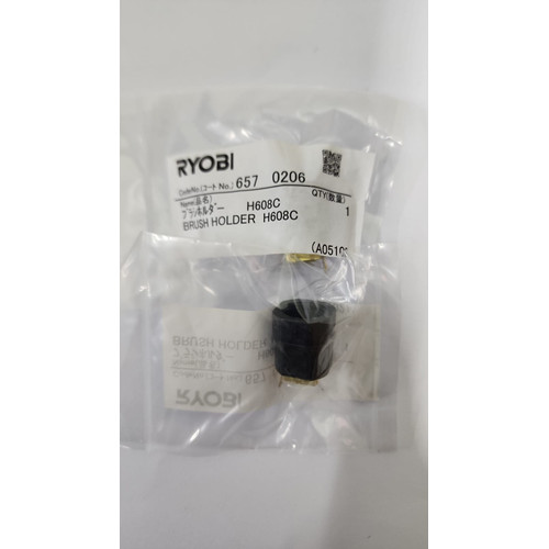 Spare Part Power Tool (G-1259, G-1010X, G-1160X) 6570206 - Brush Holder H608C Kyocera Ryobi