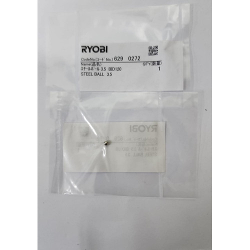 Spare Part Power Tool (BID-1806L1, BID-10XR) 6290272 - Steel Ball 3.5 Kyocera Ryobi