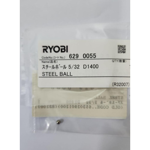 Spare Part Power Tool (PD-220VR, J-6500V) 6290055 - Steel Ball Kyocera Ryobi