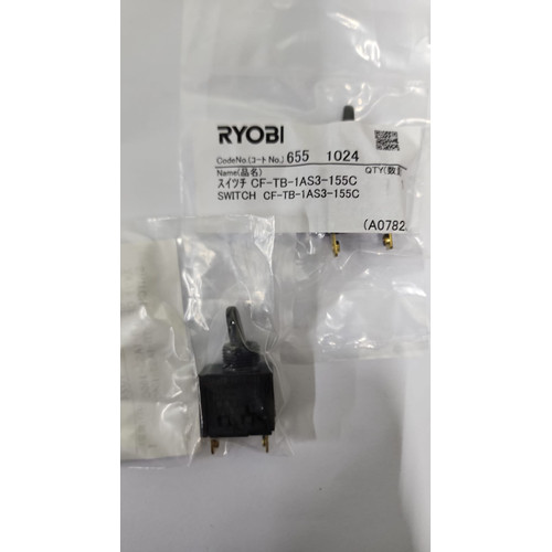 Spare Part Power Tool (RSE-1250) 6551024 - Switch CF-TB-1AS3-155C Kyocera Ryobi