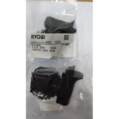 Spare Part Power Tool (PD-220VR, Ed-2630VR) 6551015 - Switch 250V EGQ Kyocera Ryobi