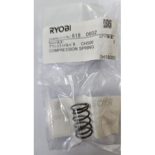 Spare Part Power Tool (CH-485) 6180602 - Compression Spring Kyocera Ryobi