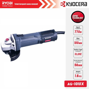Mesin Gerinda Genggam AG-1010X Kyocera Ryobi Angle Grinder