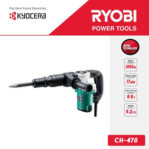 Mesin Bor Beton Genggam Listrik CH-470 Kyocera Ryobi Concrete Hammer