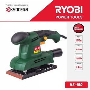 Mesin Amplas Genggam HS 150 Kyocera Ryobi Orbital Sander