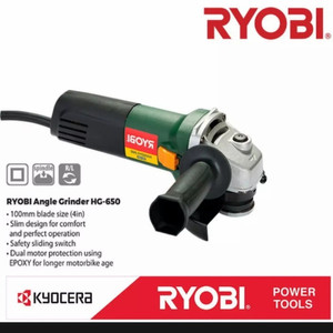 Mesin Gerinda Tangan HG-650 Kyocera Ryobi Angle Grinder