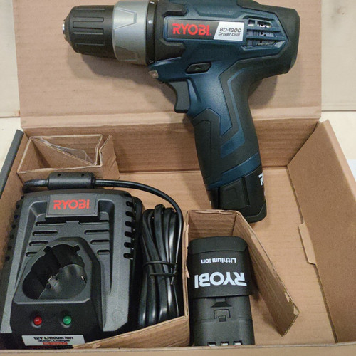 Mesin Bor BD-120C 2B Kyocera Ryobi Cordless Driver Drill