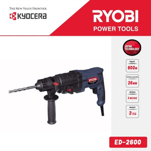 Mesin Bobok ED-2600 Kyocera Ryobi Rotary Hammer