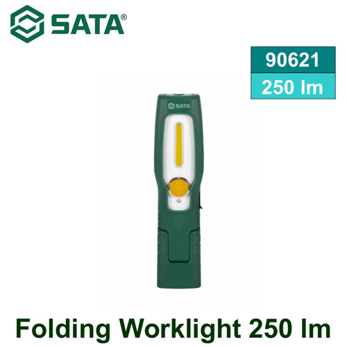 [90621] Lampu Senter Lipat 250 lumen 90621 Folding Worklight 250 lm Sata Tools