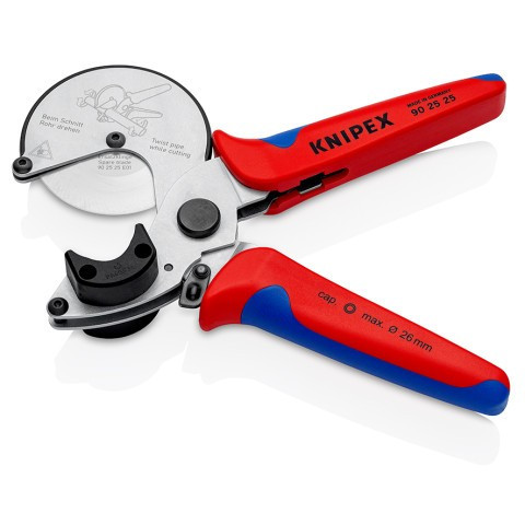 [902525] Tang Potong Pipa Gunting Pipa 90 25 25 Cutter for composite and plastic pipe Knipex