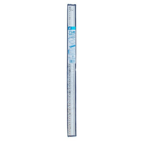 Penggaris Lurus Aluminum 60cm 65374 SHINWA Rules Straight Anti-Slip