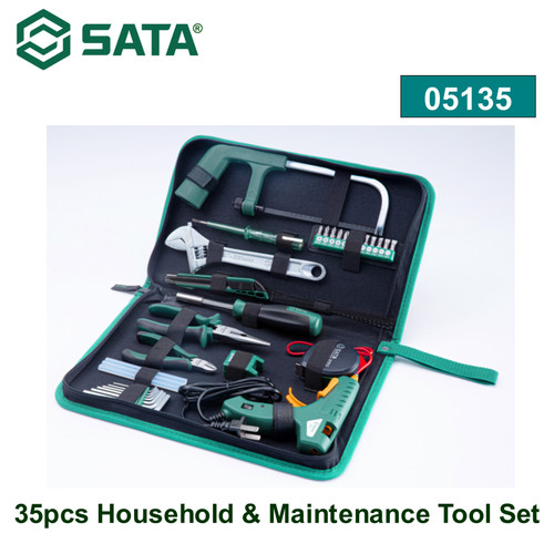 [5135] Tool Kit u/Perawatan Rumah 05135 Household & Maintenance Tool Set Sata