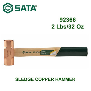 [92366] Palu Tembaga 92366 Sledge Copper Hammer 2Lbs/32 Oz/907 g Sata Tools