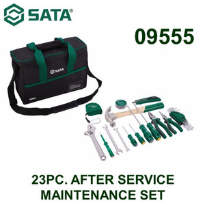 [9555] Tool Kit Set Perawatan 09555 23 Pc After Service Maintenance Sata Tool