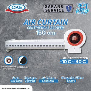 [EZM.0100095] Air Curtain Cold Storage Room Tirai Udara Ruangan Pendingin 150 CM / 1.5 Meter 380V Cool Storage