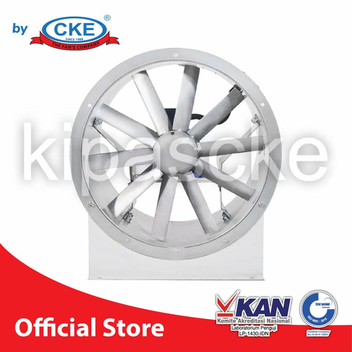 [EZM.0101474] Axial Fan Direct 20 Inch 550W 380V 1400 RPM Drum Fan Blower Gedung